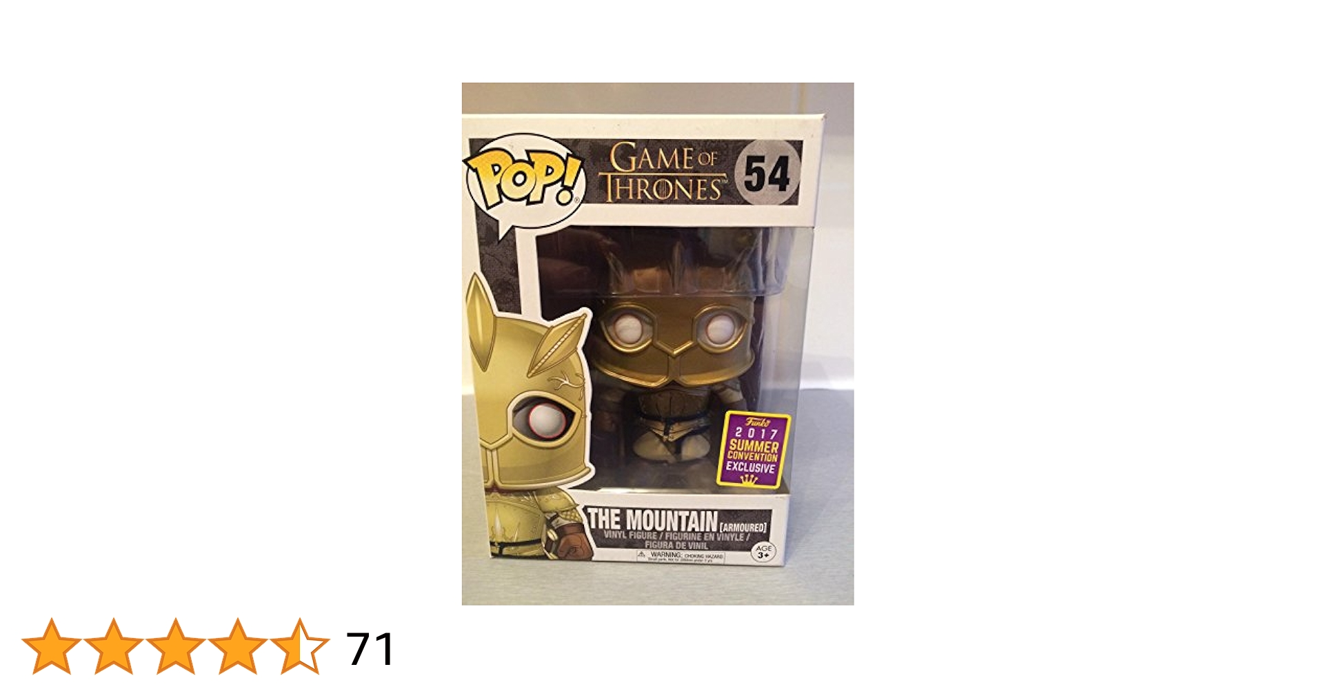 Funko pop game of thrones the mountain 2025